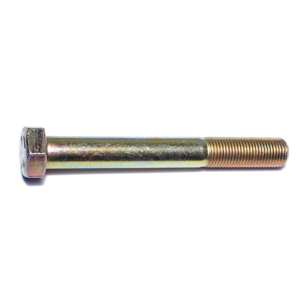 Midwest Fastener Grade 8, 1/2"-20 Hex Head Cap Screw, Zinc Yellow Steel, 4 in L, 10 PK 00894 - main